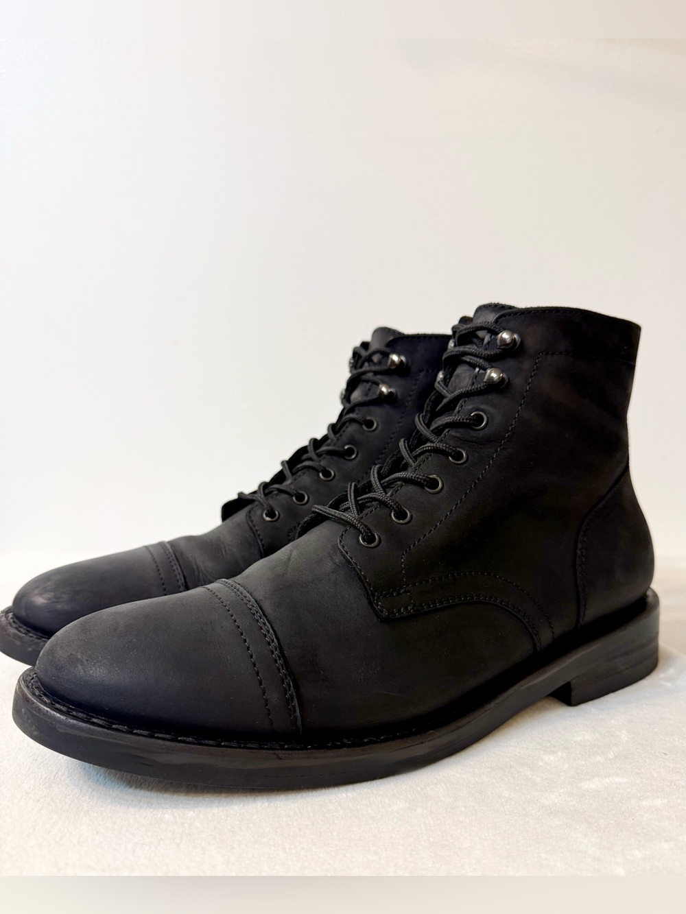 Thursday Boot Company Captain Black Matte Boots Size 10.5 - Picture 6 of 14